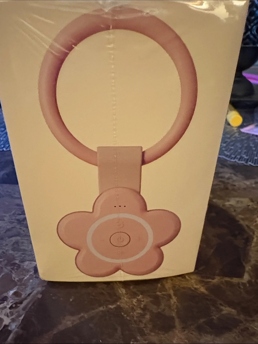 Pink Portable Sleep Sounds Device - Flower Design